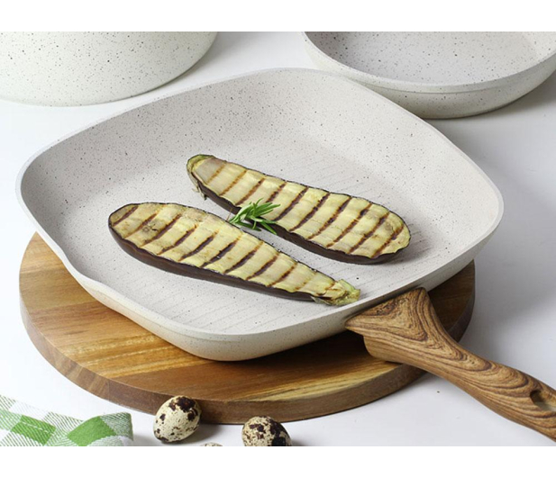 AMBITION Patelnia grillowa Nature 28 cm (34147) - 1438341 - zdjęcie 4